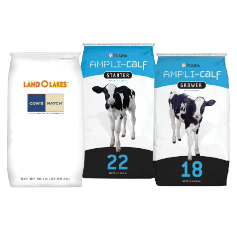 image of AMPLI-CALF® Program feed bags
